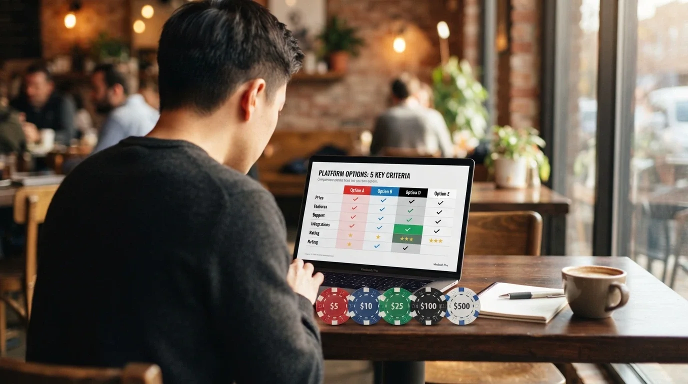 Tabella comparativa con i 10 casinò stranieri recensiti, ordinati per qualità dell'offerta